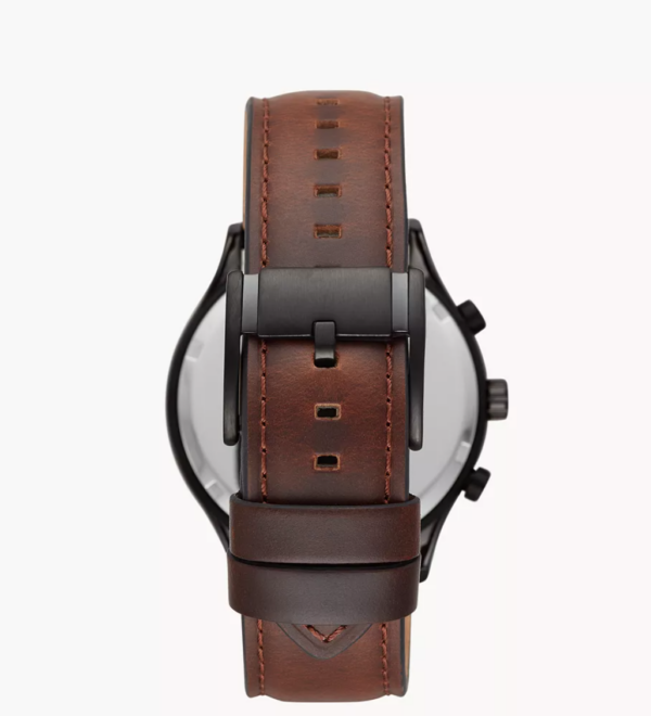 Fossil Fenmore Multifunction Brown Leather Watch Men (BQ2453) - Image 2