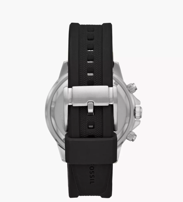 Fossil Bannon Multifunction Black Silicone Watch Men (BQ2494) - Image 3