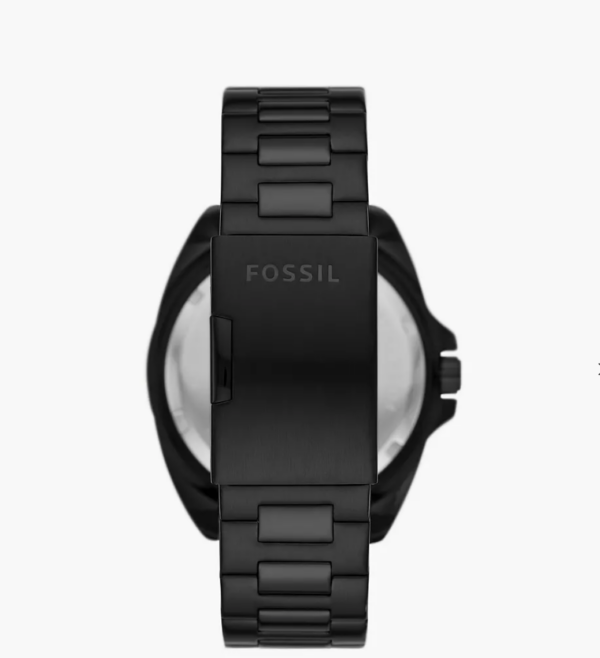 Fossil Autocross Multifunction Black Stainless Steel Watch Men (BQ2551) - Image 2