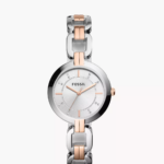 Fossil Kerrigan Three-Hand Two-Tone Stainless Steel Watch Women (BQ3341)