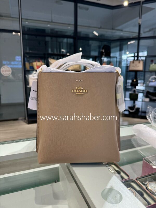 Coach Mollie Bucket Bag 22 (Taupe) - Image 4