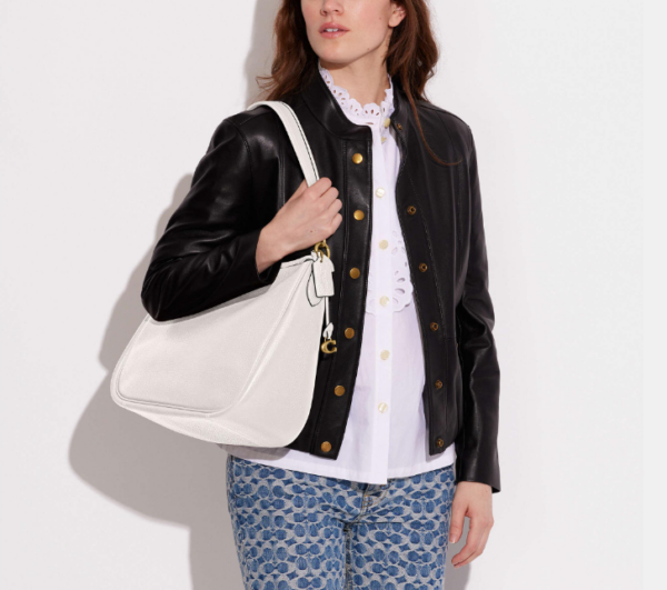 Coach Cary Shoulder Bag (Chalk) - Boutique Transfer - Image 6