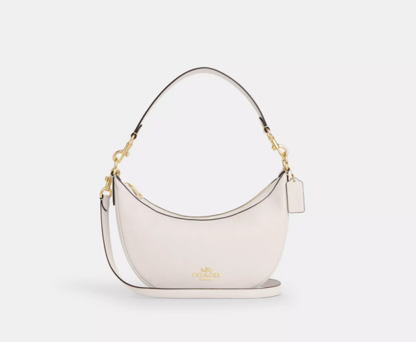 Coach Aria Shoulder Bag(Chalk)