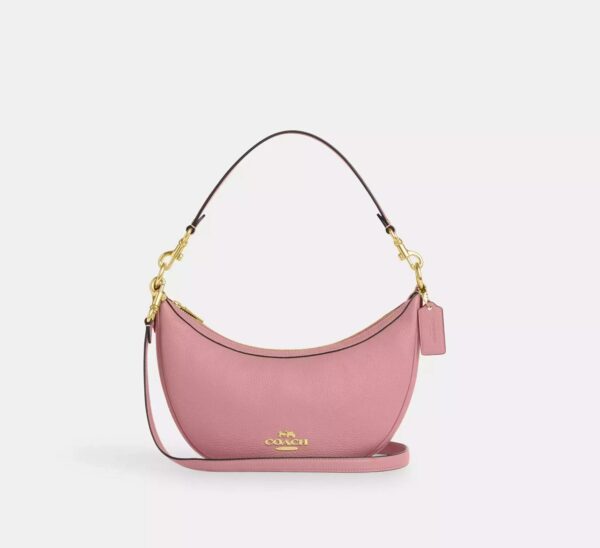 Coach Aria Shoulder Bag (True Pink)