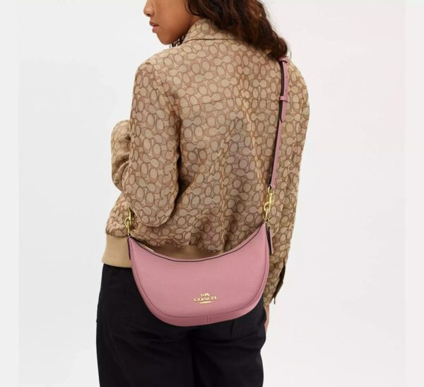 Coach Aria Shoulder Bag (True Pink) - Image 2
