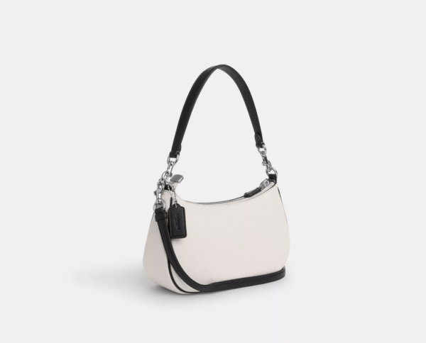Coach Teri Shoulder Bag (Chalk Black) - Image 6