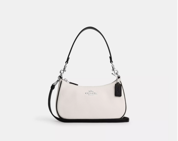 Coach Teri Shoulder Bag (Chalk Black)