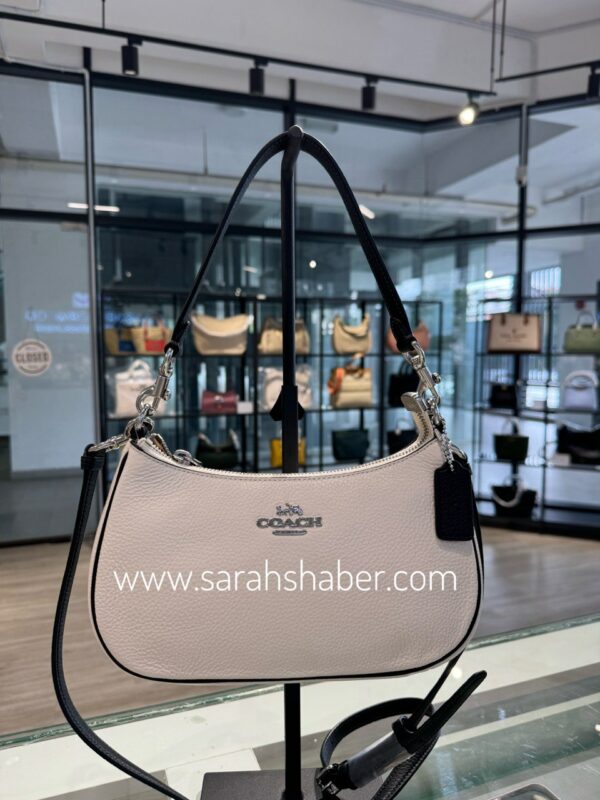 Coach Teri Shoulder Bag (Chalk Black) - Image 7