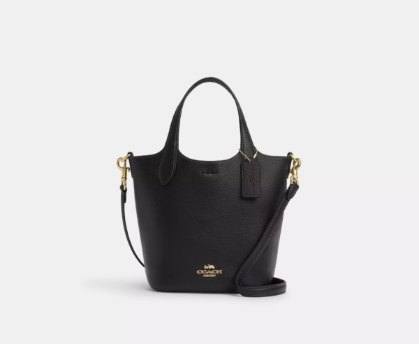 Coach Hanna Bucket Bag (Black)