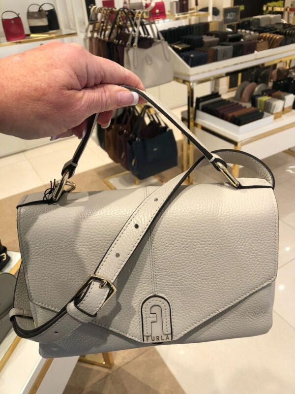Furla Dafne Small Top Handle (Pearl) - Image 3
