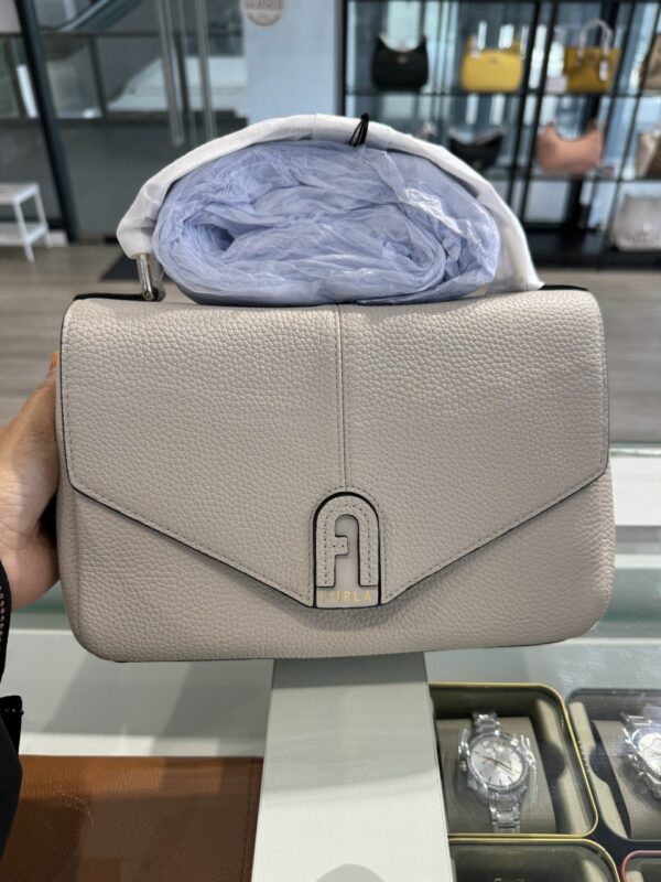Furla Dafne Small Top Handle (Pearl)