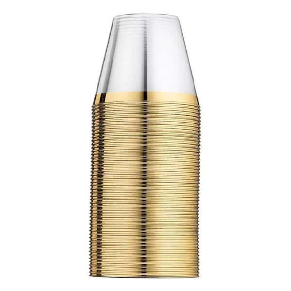 EPPIBOX Premium Disposable Tableware Set 175 pcs (Gold) - Image 9