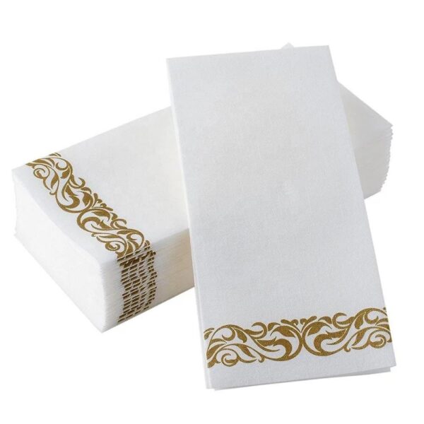 EPPIBOX Premium Disposable Tableware Set 175 pcs (Gold) - Image 5