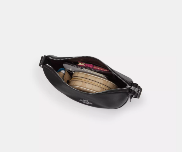 Coach Pace Shoulder Bag (Black) - Image 4