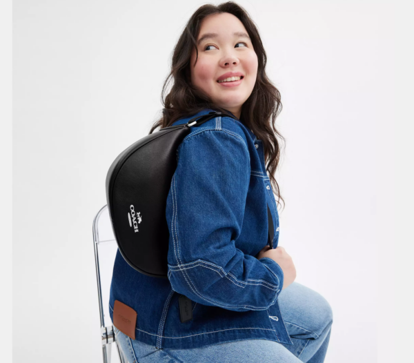 Coach Pace Shoulder Bag (Black) - Image 3