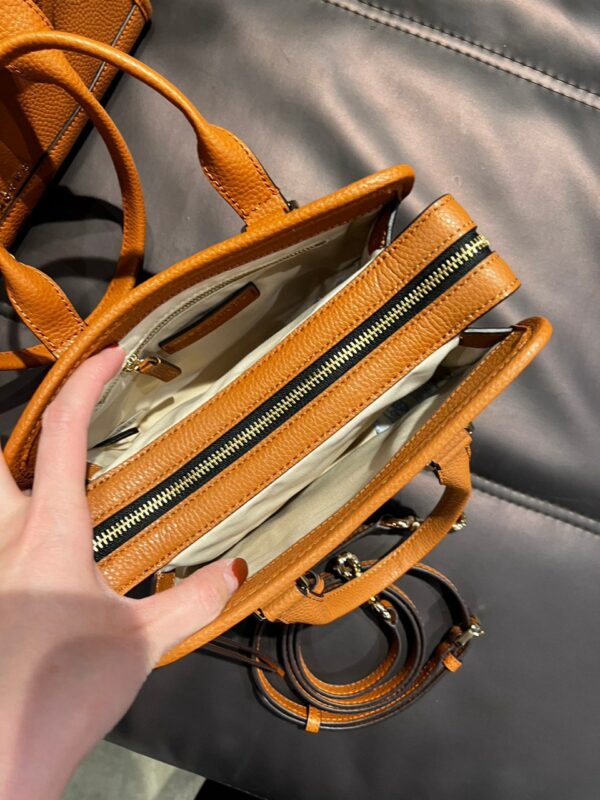 Marc Jacobs Small Drifter Satchel (Smoked Almond) - Image 4
