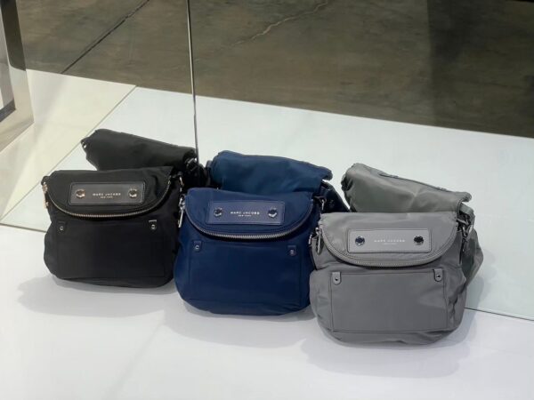 Pre Order - Marc Jacobs Preppy Nylon Mini Natasha (Rock Grey) - Image 3