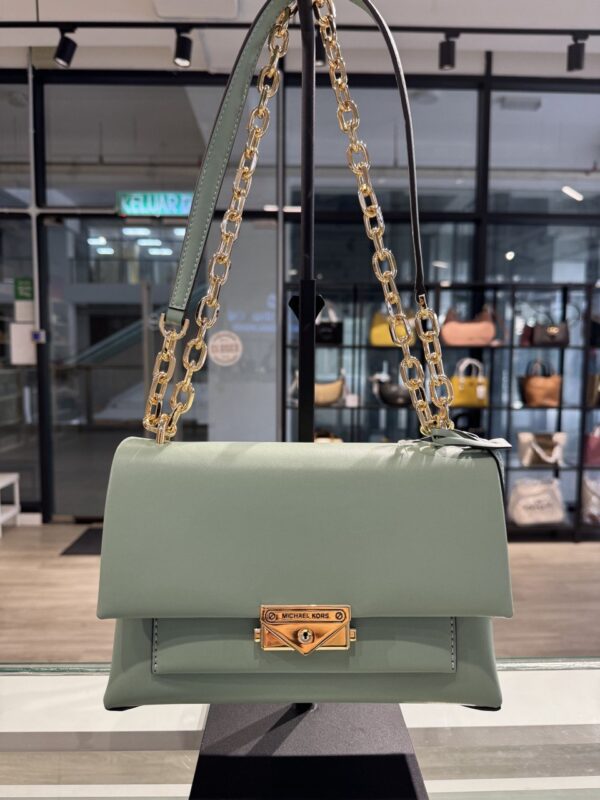 Michael Kors Cece Medium Shoulder Bag (Sea Green)