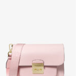 Michael Kors Sloan Editor Medium Leather Shoulder Bag (Powder Blush)
