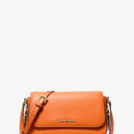 Michael Kors Bedford Legacy Large Pebbled Leather Crossbody Bag (Apricot)