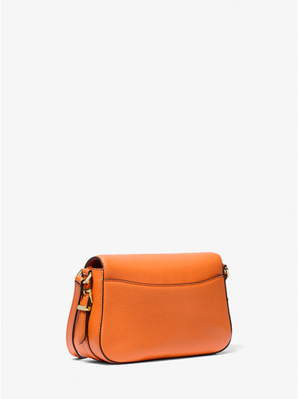 Michael Kors Bedford Legacy Large Pebbled Leather Crossbody Bag (Apricot) - Image 2