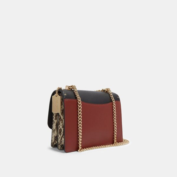 Coach Klare Crossbody In Signature Canvas With Rivets (Khaki Multi) - Image 3