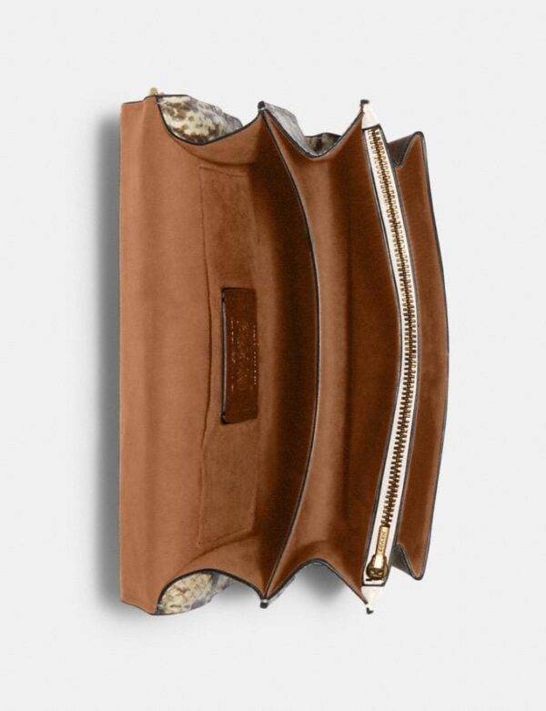 Coach Klare Crossbody In Signature Canvas With Rivets (Light Khaki Multi) - Image 2