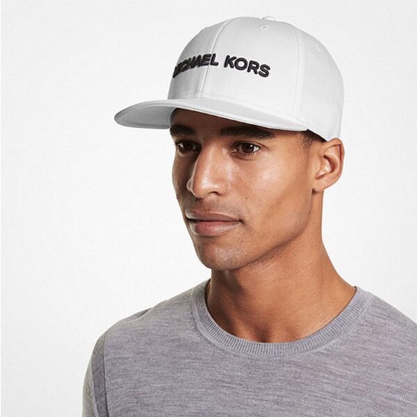 SUPER DEAL - Michael Kors Embroidered Baseball Hat (White) - Image 3