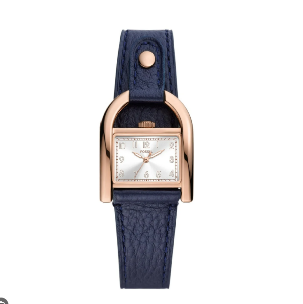 Fossil Harwell Three-Hand Navy LiteHide™ Women Watch ES5266