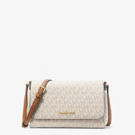 Michael Kors Medium Logo Convertible Crossbody Bag (Vanilla)