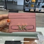 Michael Kors Reed Large Logo Card Case (Primrose)