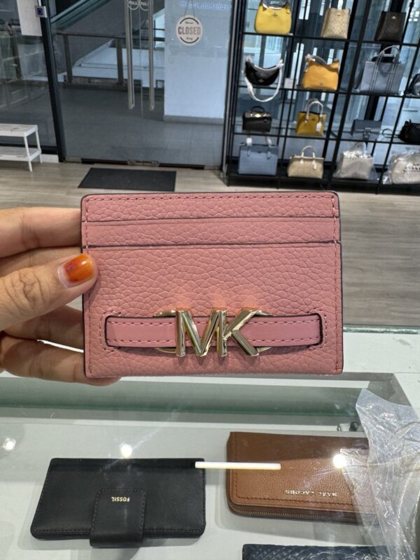Michael Kors Reed Large Logo Card Case (Primrose)
