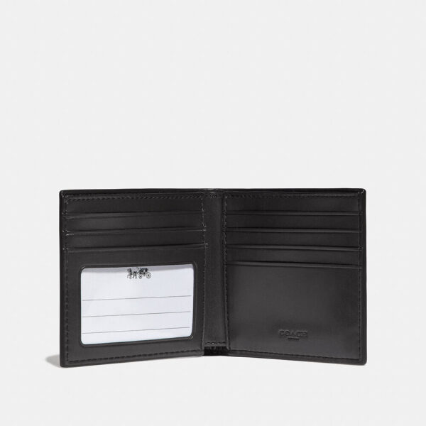 Coach Id Billfold Wallet In Signature Canvas (Tan) - Image 3