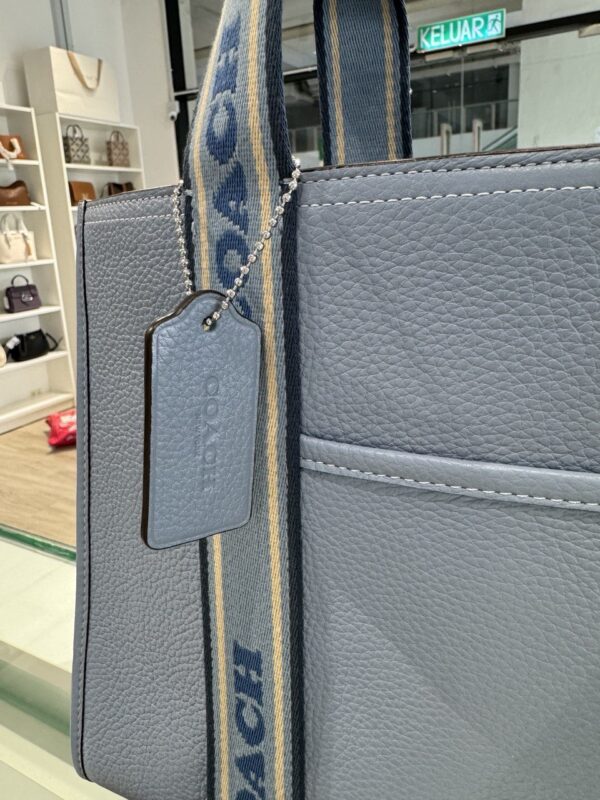 CLEARANCE- Coach Smith Tote Bag (Cornflower Multi) - Image 3