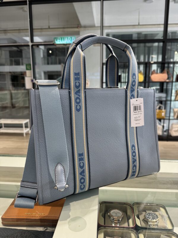 CLEARANCE- Coach Smith Tote Bag (Cornflower Multi) - Image 2