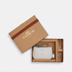 MERDEKA SUPER SPECIAL- Coach Boxed Nolita 15 In Signature Canvas (Chalk)