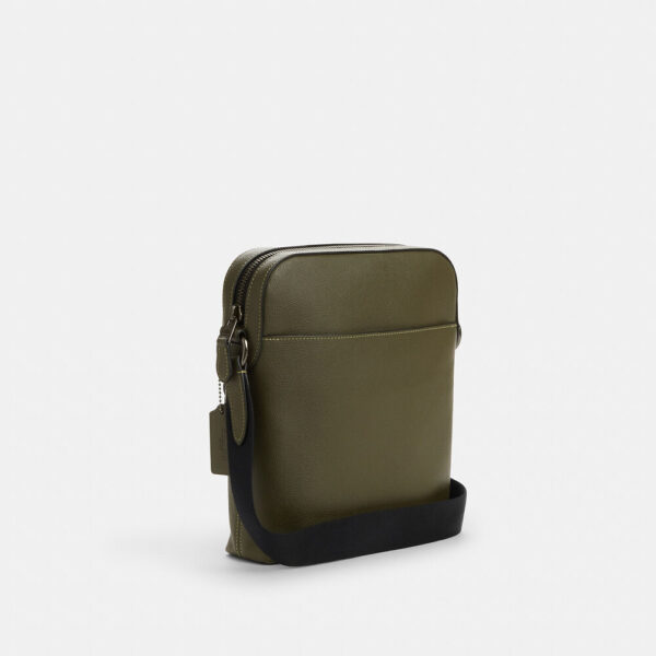 Coach Houston Flight Bag (Olive) - Image 3