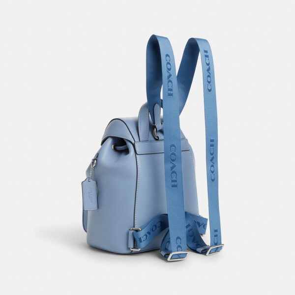 Coach Smith Leather Pace Backpack (Cornflower) - Image 4