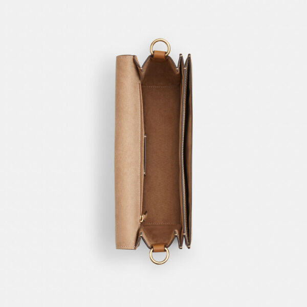 Coach Morgan Shoulder Bag In Blocked Signature Canvas (Khaki Multi) - Image 3