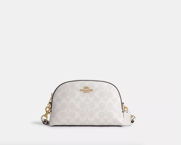 Coach Madi Crossbody In Signature Canvas (Glacier)