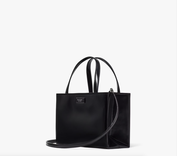 Kate Spade Sam Icon Leather Small Tote (Black) - Boutique Collection - Image 5