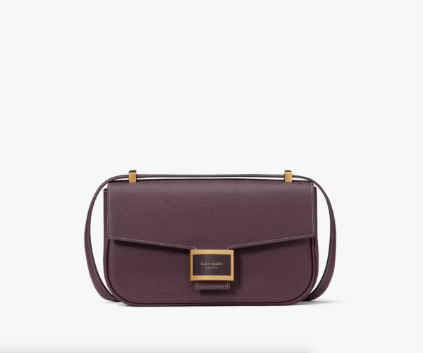 [Pre-Order] - Kate Spade Katy Medium Convertible Shoulder Bag (Deep Cherry)- Boutique Collection