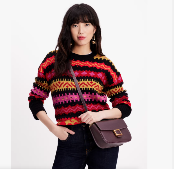 [Pre-Order] - Kate Spade Katy Medium Convertible Shoulder Bag (Deep Cherry)- Boutique Collection - Image 6