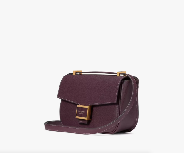 [Pre-Order] - Kate Spade Katy Medium Convertible Shoulder Bag (Deep Cherry)- Boutique Collection - Image 5