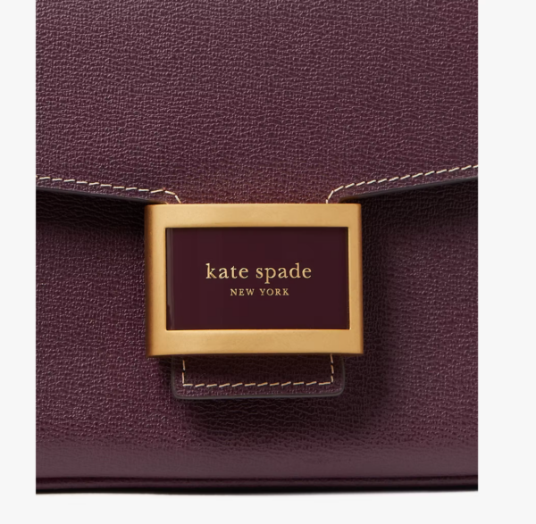 [Pre-Order] - Kate Spade Katy Medium Convertible Shoulder Bag (Deep Cherry)- Boutique Collection - Image 2
