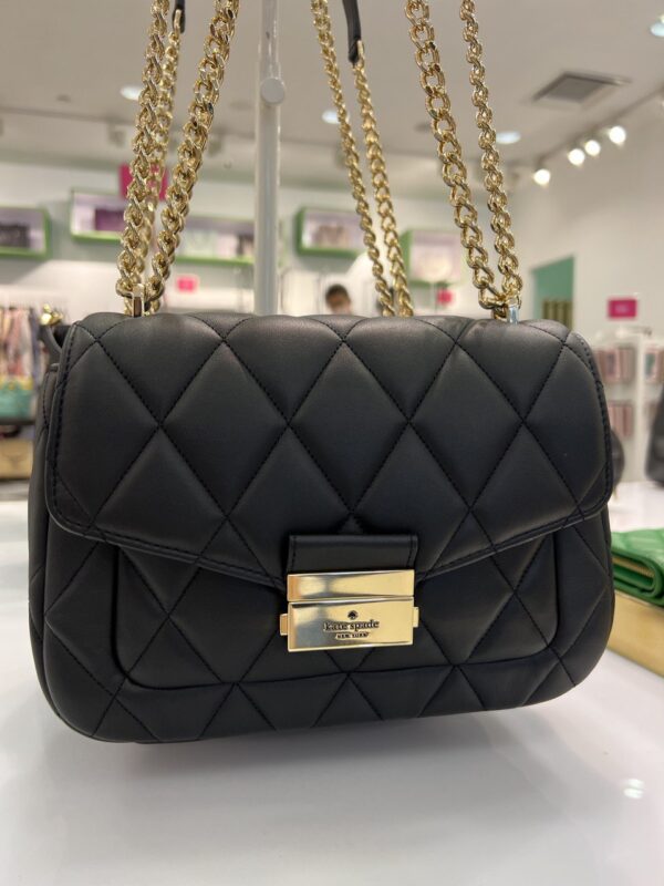 Kate Spade Carey Medium Flap (Black) - Image 4