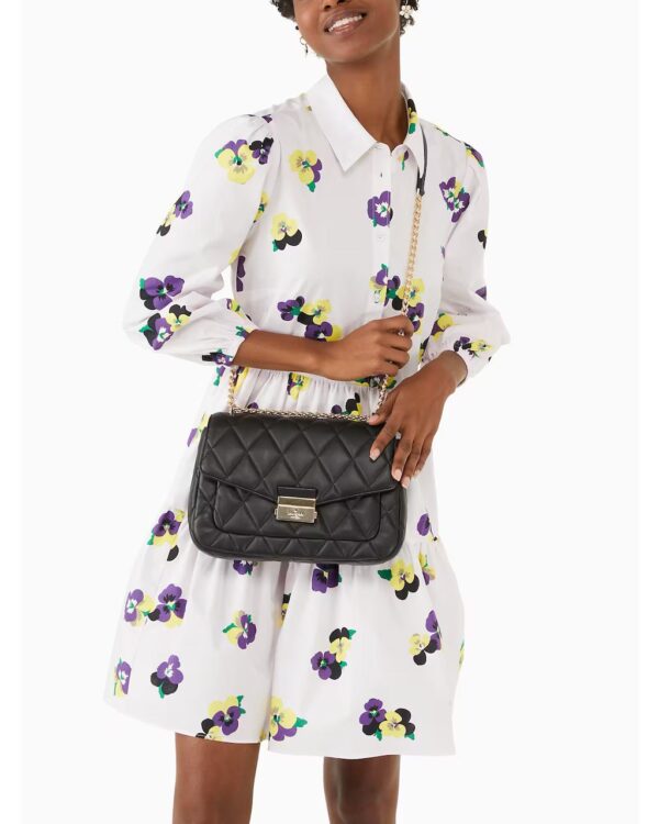 Kate Spade Carey Medium Flap (Black) - Image 3