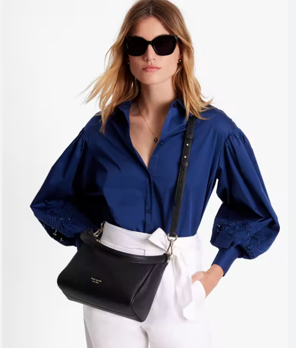 Kate Spade Knott Medium Shoulder Bag (Black) Boutique Collection - Image 4