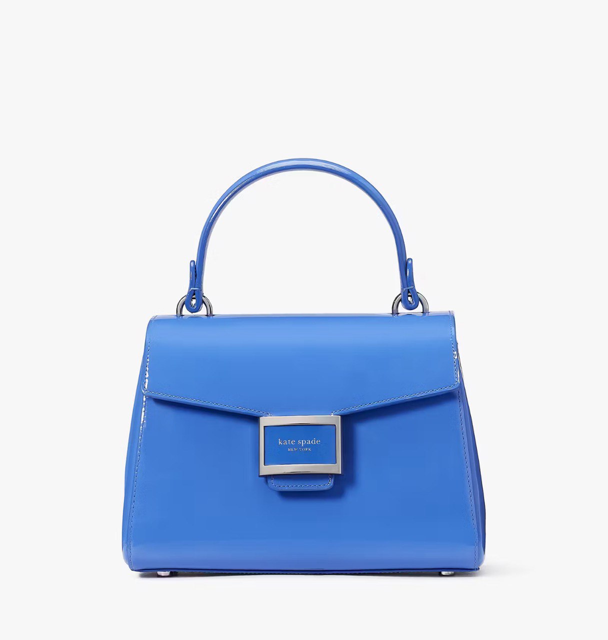 Kate Spade Katy Patent Leather Small Top Handle Bag Fluorite Boutique Collection Butik Sarah Shaber