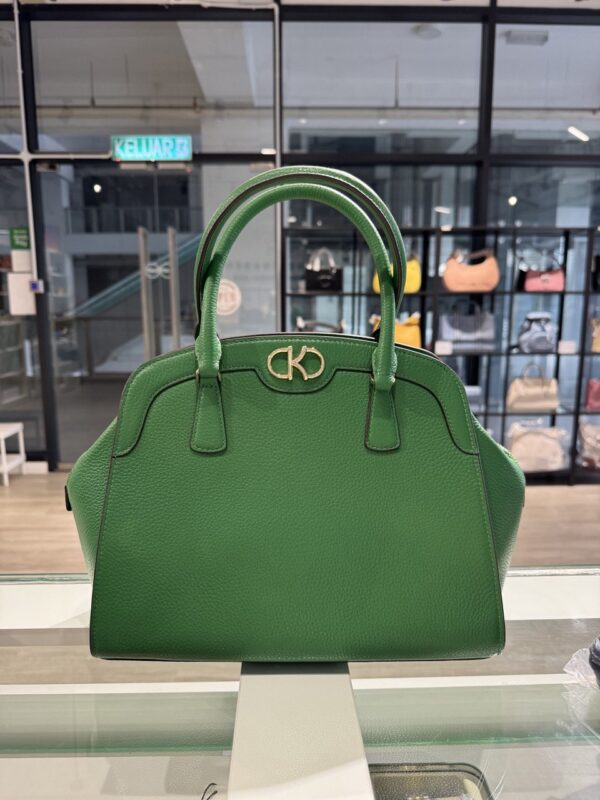Kate Spade Kyla Large Satchel (Green Bean) - Image 2
